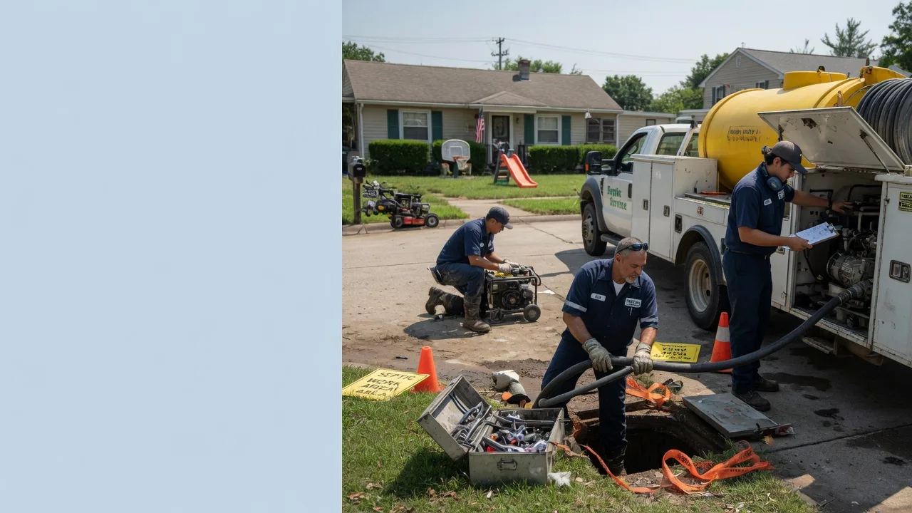 Septic Tank Pumping in Centerville, LA near me